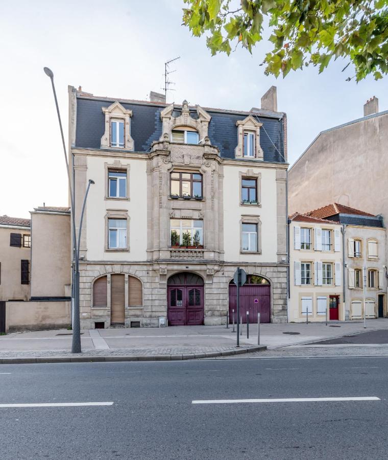 Le Maginot - Superbe Appartement De 75M2 - Deux Chambres - 4 Lits Simple -Position Centrale Centre Ville, Pompidou, Nouvelle Ville - 2 A 4 Personnes メス エクステリア 写真