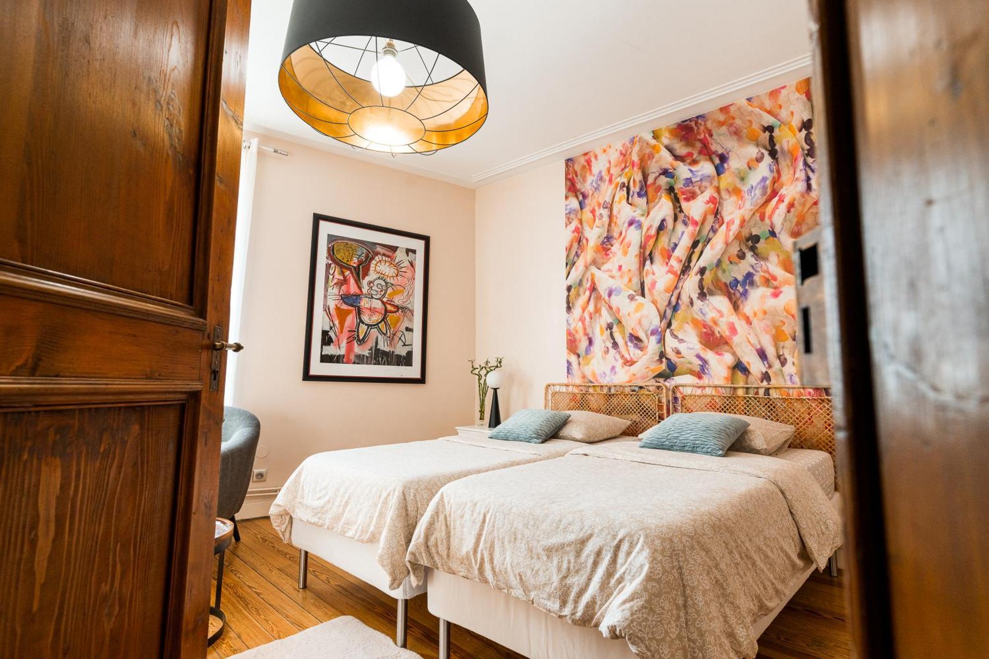 Le Maginot - Superbe Appartement De 75M2 - Deux Chambres - 4 Lits Simple -Position Centrale Centre Ville, Pompidou, Nouvelle Ville - 2 A 4 Personnes メス エクステリア 写真