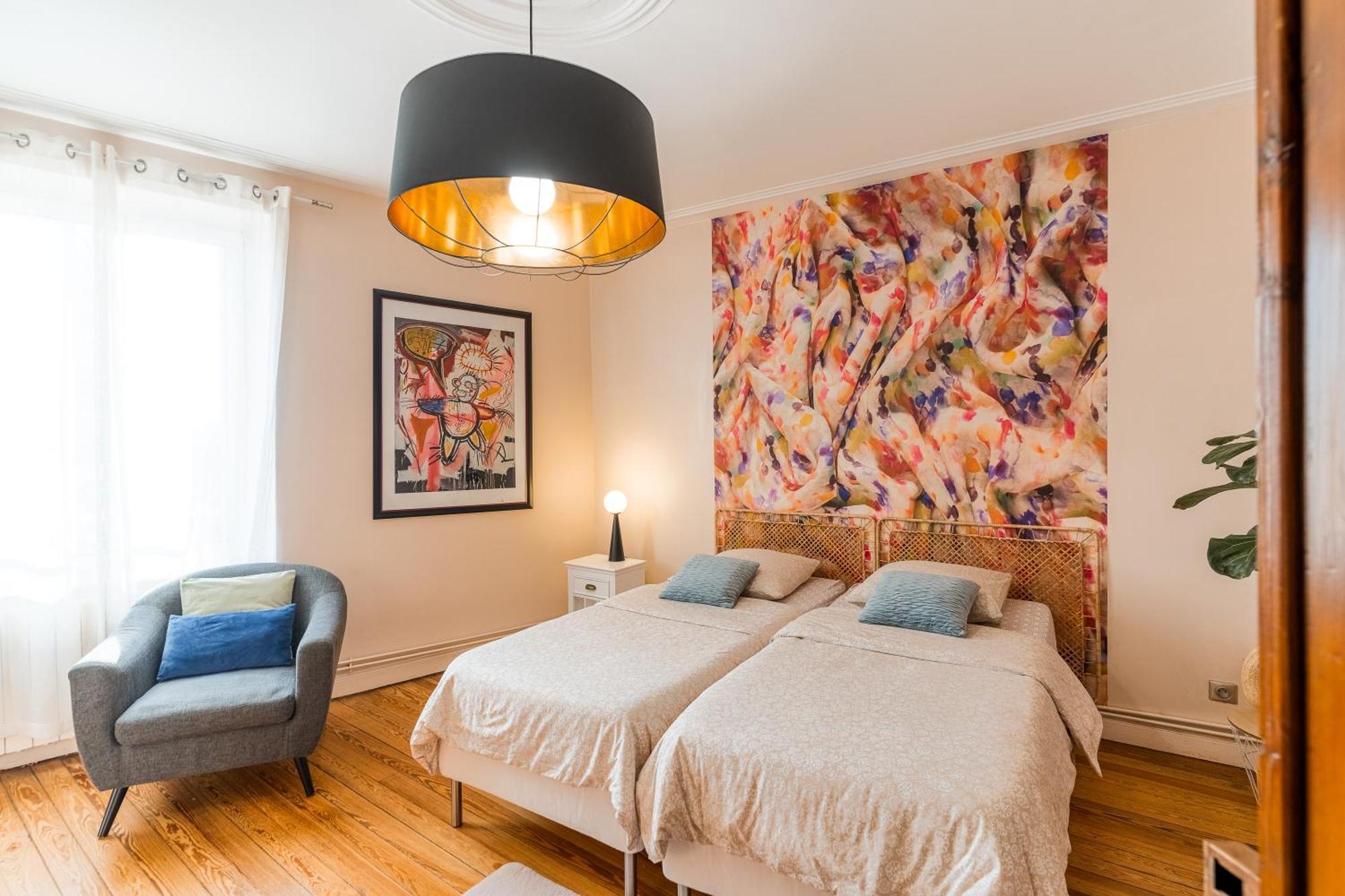 Le Maginot - Superbe Appartement De 75M2 - Deux Chambres - 4 Lits Simple -Position Centrale Centre Ville, Pompidou, Nouvelle Ville - 2 A 4 Personnes メス エクステリア 写真